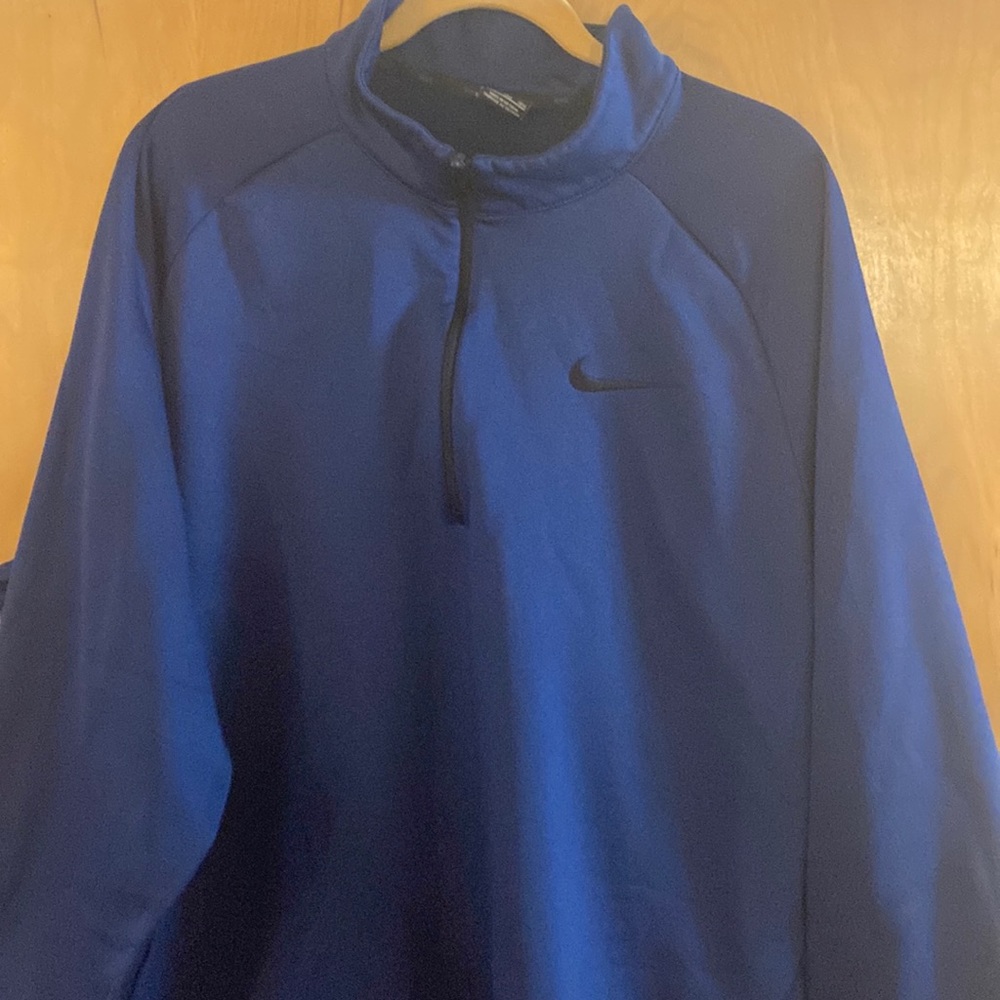 Nike Dri-fit pull over zipper front